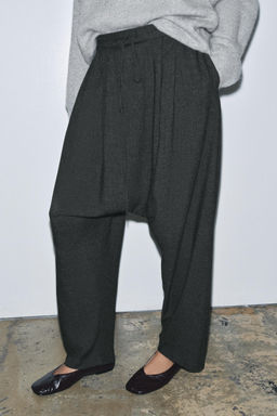 ZW COLLECTION LIMITED EDITION BAGGY TROUSERS - Zara фото 2