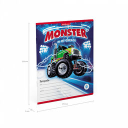 Цена за 200 шт. Тетрадь школьная ученическая ErichKrause Monster Car, 18 листов, клетка (в плёнке по 10 шт.)  фото 10