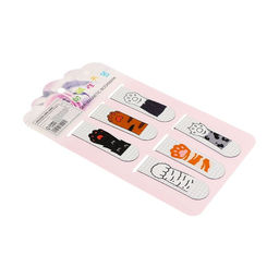 Набор закладок магнитных для книг 6 штук Лапки 60*19мм МИКС CALLIGRATA фото 11