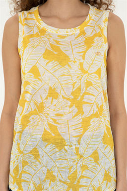 U. S. Polo Assn / Женская шафрановая футболка - U.s. polo assn фото 6