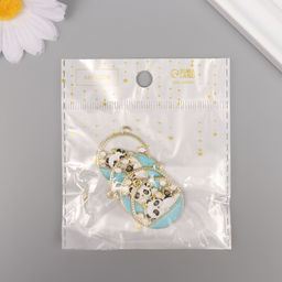 Цена за 4 шт. Декор для творчества металл, эмаль «Пандочка в ванной», 2.8×2.5 см