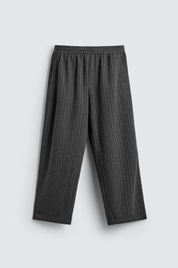 STRIPED BAGGY FIT TROUSERS - Zara фото 6