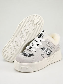 Кеды женские зимние теплые/ Ботинки зимние A9071-2M