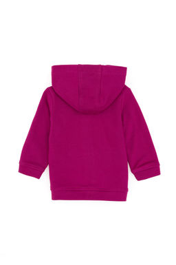 Базовый свитшот цвета фуксии для девочек - U.s. polo assn фото 2