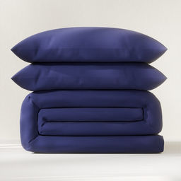 Постельное бельё Этель 2 сп Синяя пыль 175215, 200220, 7070-2 шт, поплин 125 г/м  фото 9