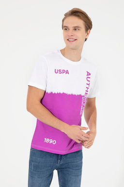 U. S. Polo Assn Мужская фиолетовая футболка с круглым вырезом - U.s. polo assn фото 15
