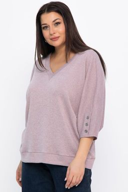 Блуза Вэнсдей (сиреневая) Б14821-4М