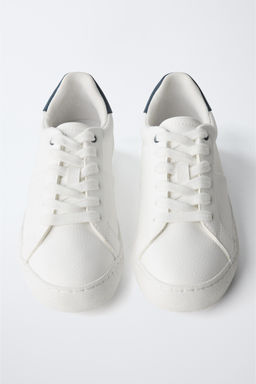 BAMBA CORDONES / Blanco - Zara фото 5