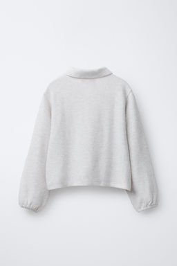 SOFT-TOUCH FAUX PEARL POLO SHIRT - Zara фото 2