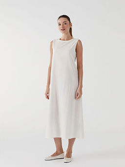 Bisiklet Yaka Kad?n Elbise