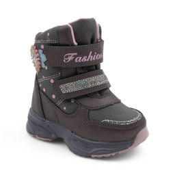 Ботинки мембранные на меху XV0456-1-2 бронзовый