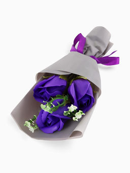Букет мыльных роз, фиолетовые - Simaland фото 3