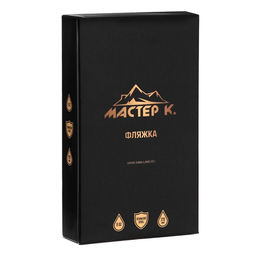 Фляжка Герб, нержавеющая сталь, 270 мл, 9 oz