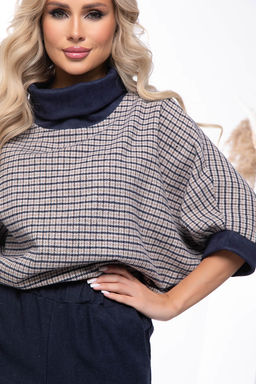 Костюм Барбара (темно-синий) К7723 - Lt collection фото 3