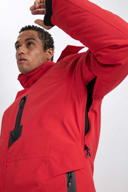 DeFactoFit Водонепроницаемая лыжная куртка с термоизоляцией и капюшоном  фото 8