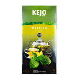Мелисса с зеленым чаем Melissa Tea Kejo, Россия, 45 г (25 пакетиков)