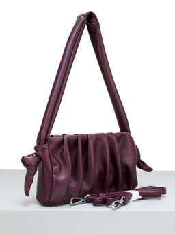 LACCOMA сумка Алиса-23-L815 ежевичный эко кожа хлопок фото 2