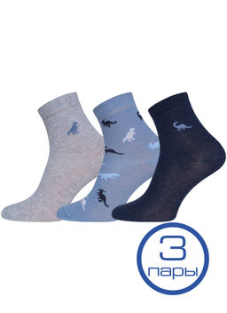 Цена за 2 пары. Носки классические БРЕСТСКИЕ НОСКИ ДЕТСКИЕ 3081/3 SCHOOL (три пары)