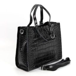 Женская кожаная сумка 8800 Блек - Cidirro фото 3