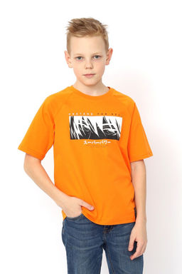 CRB wear/ CSJB 63792-29-403 Футболка для мальчика,оранжевый/Ex.Cherubino