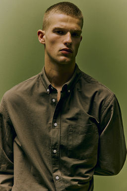 Camisa Oxford Regular Fit - H&m фото 2