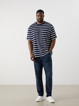 B?y?k Beden 779 Regular Fit Erkek Jean Pantolon