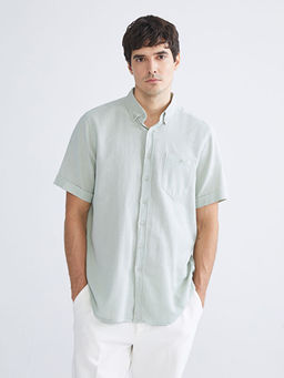 Regular Fit K?sa Kollu Erkek G?mlek