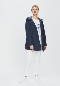 Куртка женская двусторонняя LS-904017-DN, 
темно-синий/принт геометрия - Steinberg фото 8