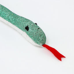 Мягкая игрушка Змея с блестками, 30 см, цвет МИКС - Simaland фото 4