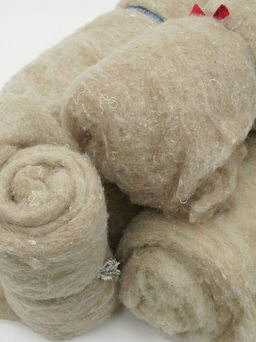 Комплект лоскута 1кг Льняное термополотно