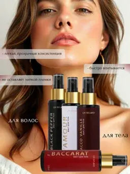 Liv-delano PERFUMER Мист для тела by Lamour 110мл