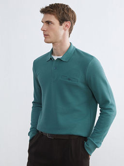 Polo Yaka Erkek Dokulu Ti??rt