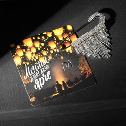 Булавка «Торжество», каскад, 7 см, белая в серебре