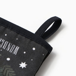 Варежка-прихватка новогодняя Этель Wonder christmas 20?28 см, саржа, 100% хл, ватин 250 г/м?