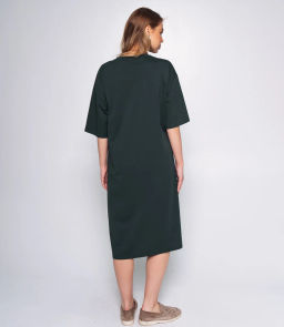 Платье #ОКТ095008, изумрудный - Dommod фото 4