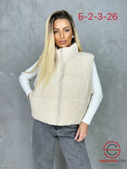 Жилетка женская из плащевки