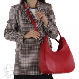 Сумка женская кожаная 6087Q red Polina&Eiterou в Новосибирске  фото 2