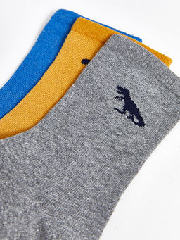 Desenli Erkek ?ocuk Soket ?orap 3l?