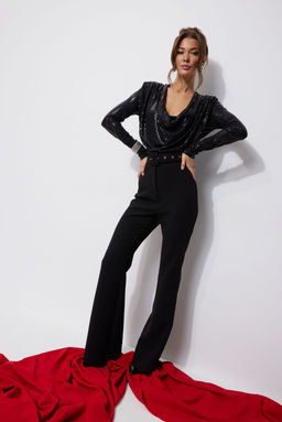 Блуза LYUSHe 4251 черный  фото 2