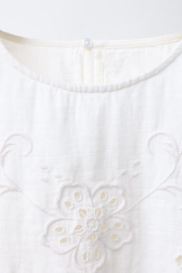 ROMANTIC EMBROIDERED SHIRT - Zara фото 3