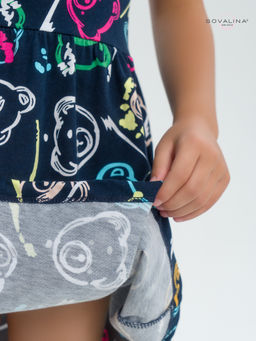 Платье Лето цветные мишки - Sovalina фото 15