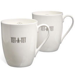 НАБОР КРУЖЕК LEFARD TET-A-TET 2 ШТ. 440 МЛ