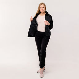 RODOS Спортивный костюм женский демисезон М-276 Чёрный