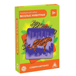 Развивающий набор Весёлые животные, 3+ - Лас Играс фото 12