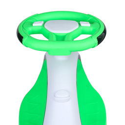 Толокар COMIRON QT-8098/светящиеся полиуретановые колеса 90 мм/ Зеленый/уп4 - ГалеонТрейд фото 9