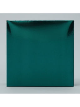 Цена за 5 шт. Коробка для конфет, кондитерская упаковка, 9 ячеек, «Изумрудная», 14.7×14.7×3.5 см