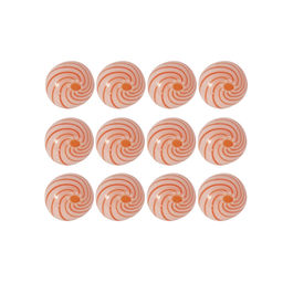 Бусина стеклянная Zlatka DBS-01 12 x 15 мм 12 шт в пластиковой упаковке СК/Распродажа №07 розовый/красный