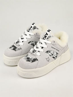 Кеды женские зимние теплые/ Ботинки зимние A9071-2M