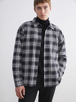 Regular Fit Uzun Kollu Ekose Erkek Oduncu G?mlek