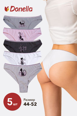 Женские трусы-бразилиана 5 шт. Donella